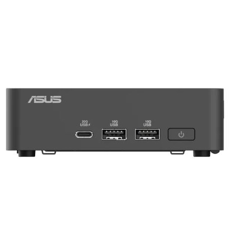 מחשב נוק קטן מעבד אינטל אולטרה סדרה 2 ללא זיכרון וללא אחסון לבן אסוס Asus 90AR00R2-M000L0 NUC 15 Pro RNUC15CRKU700000 U7-255H Slim/L6 Intel Core 7 255H 16 Cores 24MB Cache 5.1GHz 2.5GbE No RAM No Storage No OS